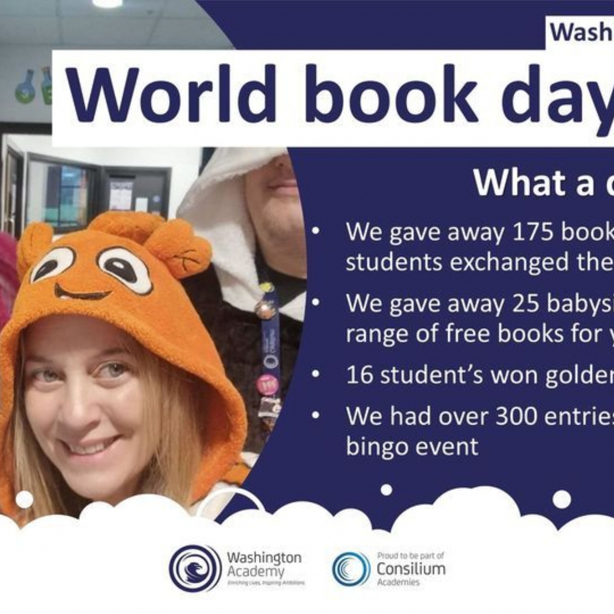 Washington Academy Washington Academy Celebrates World Book Day